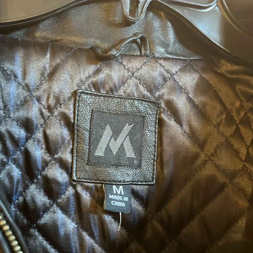 Men's Black Leather Jacket